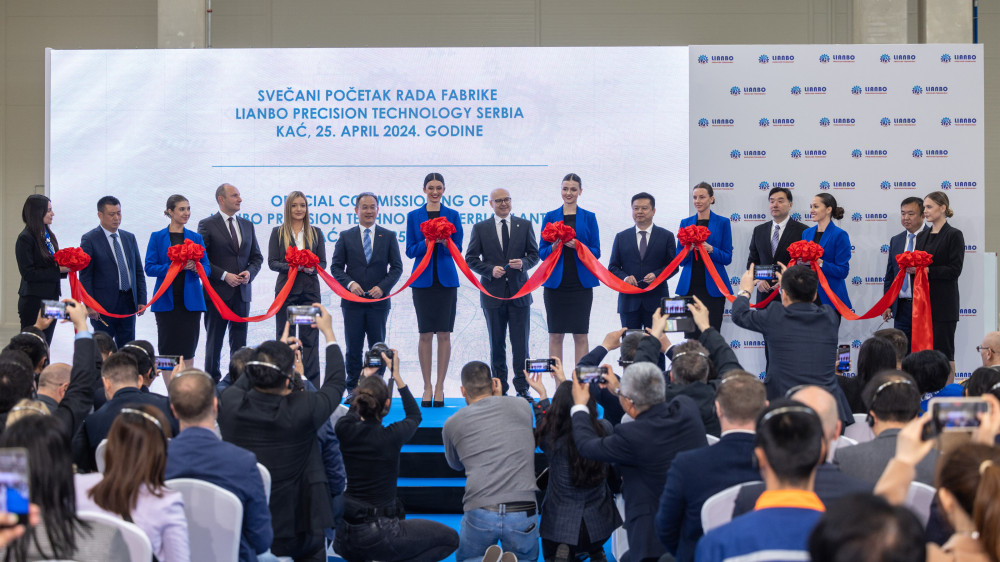 Prva fabrika kineske kompanije Lianbo u Srbiji otpočela sa radom